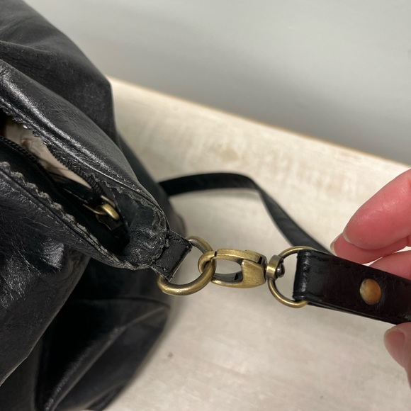 Latico Black Leather bag, used - Picture 4 of 13